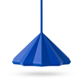 Blue fidget on a clean white background